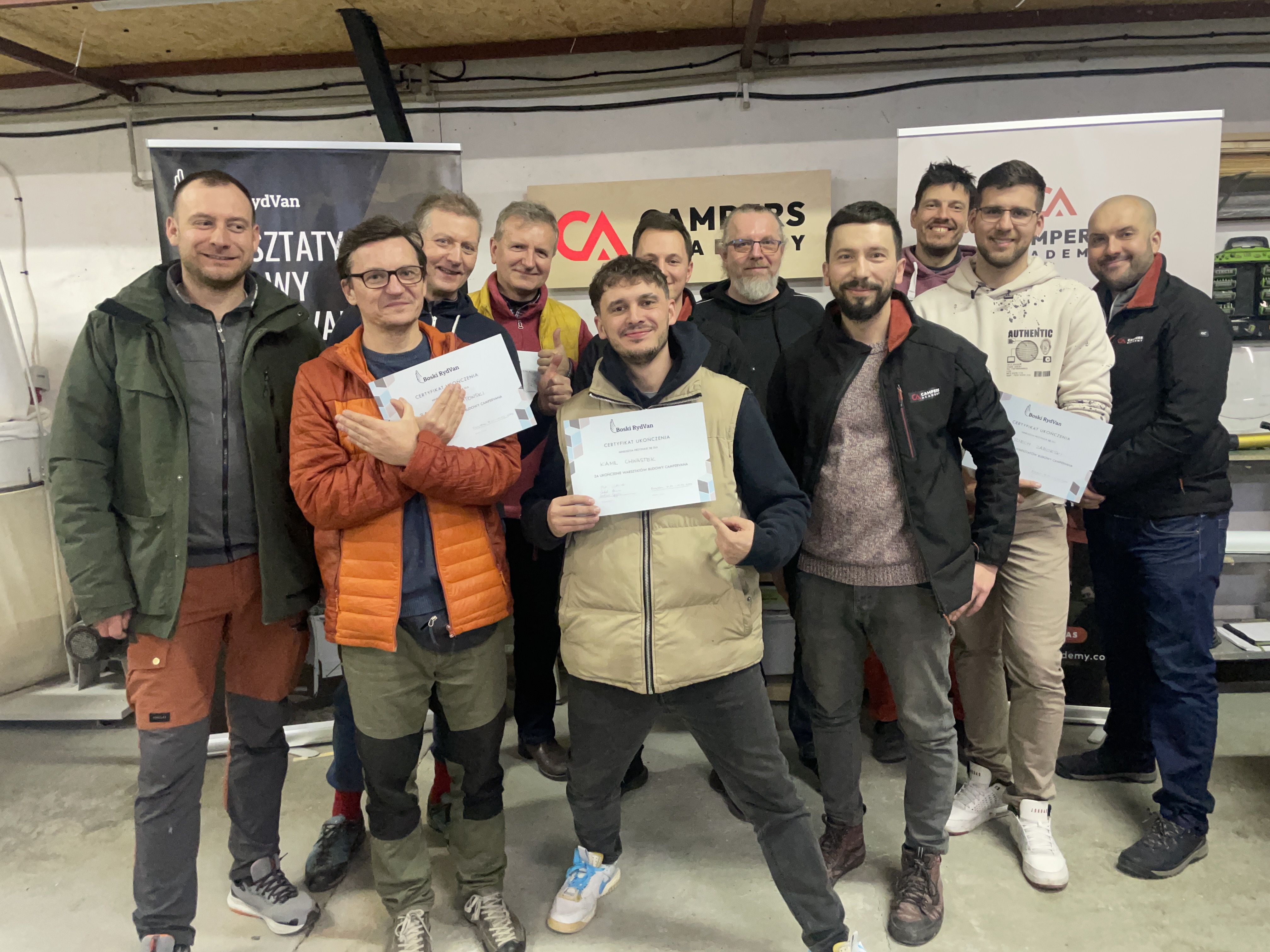 Warsztaty Budowy Campervana z Poczciwym Krzychem